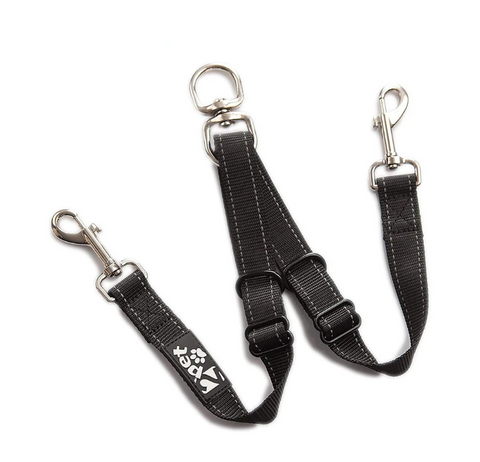 2PET® Double Dog Leash Tangle Free Adjustable Leash Couple